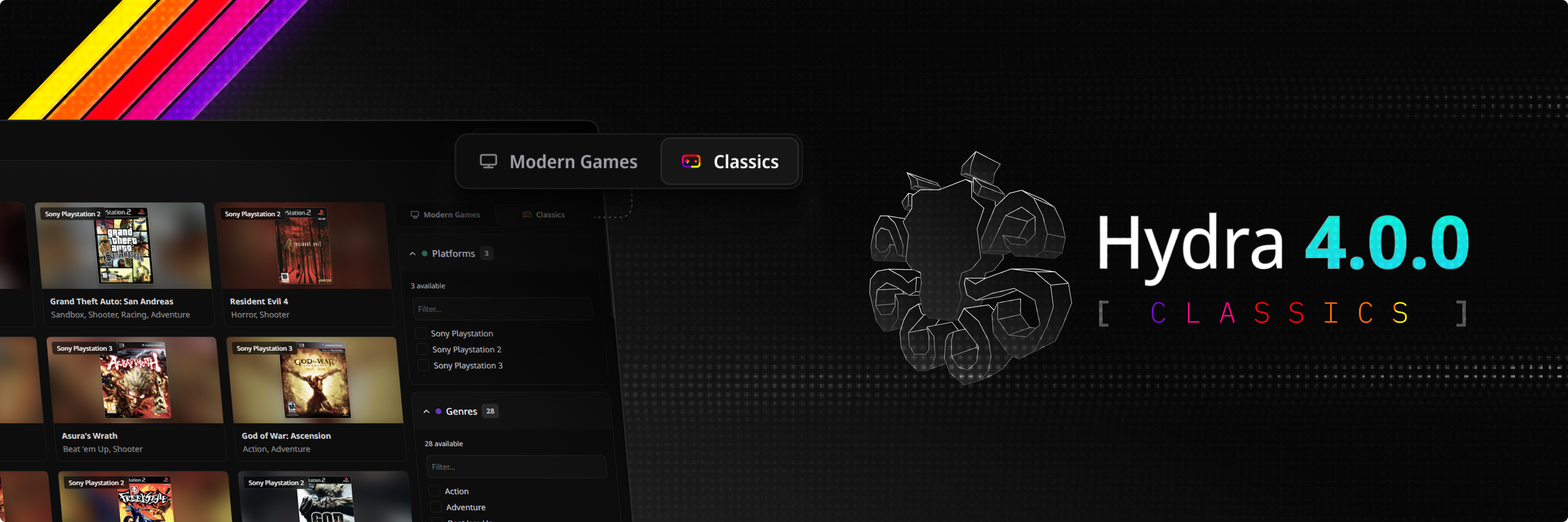Hydra v4 - Hydra Classics, Official Big Picture Launch, Friends List, and More!