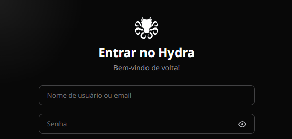 Novas páginas de login e de assinatura!